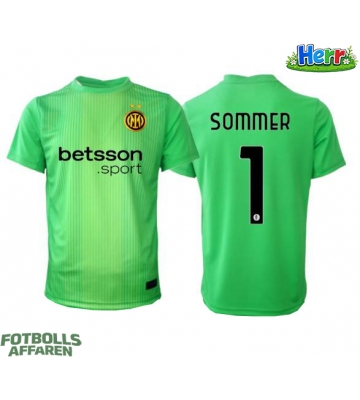 Inter Milan Yann Sommer #1 Målvakt Tredje Tröja 2025-26 Kortärmad